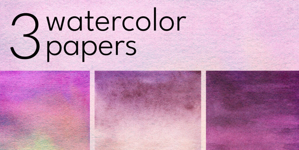 Magenta Watercolor Paper Graphics - Image 1