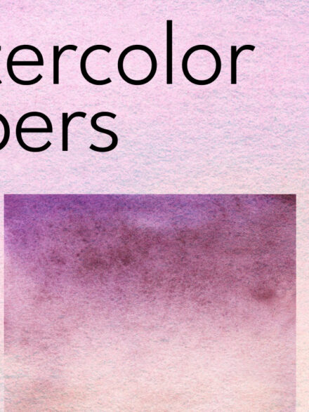 Magenta Watercolor Paper Graphics - Image 6
