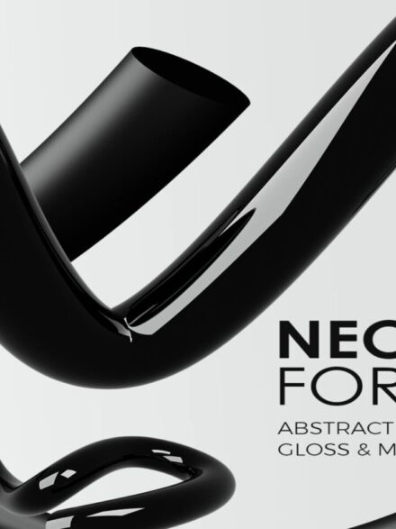 Neo Forms Abstract 3D Elements Graphics - Image 2