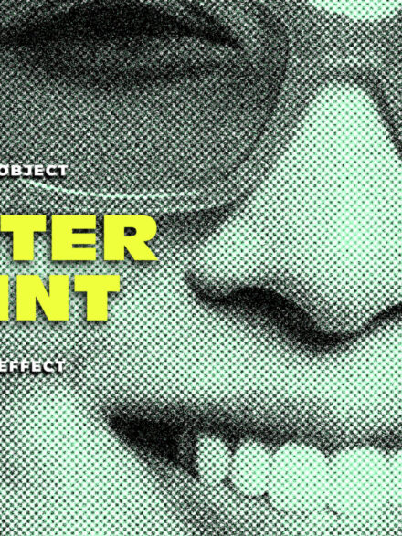 Poster Print Texture Image Effect Mockup Extra - Image 5