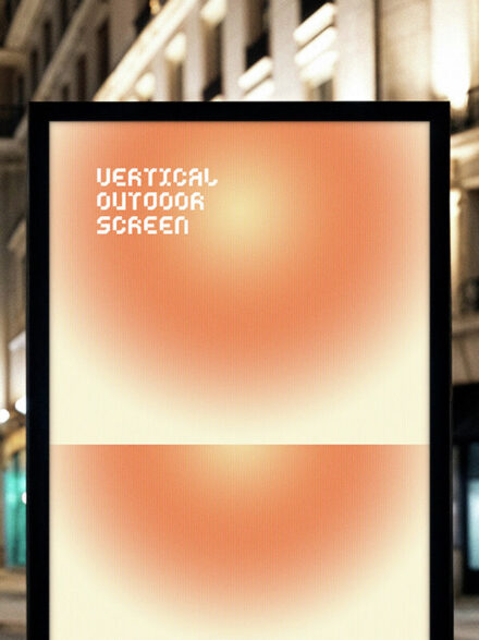 City Digital Signage Screen Mockup Graphics - Image 2