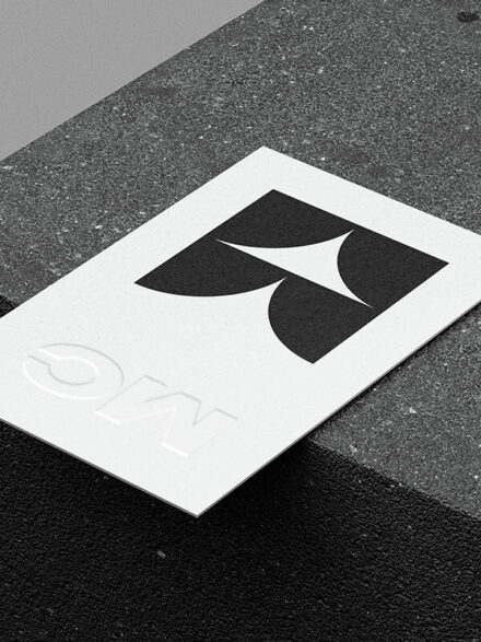 85x55mm Business Card Mockup Graphics - Image 1