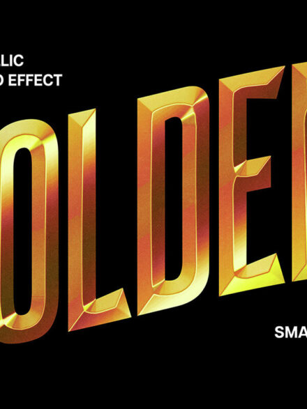 Gold Metallic Text and Logo Effect Extra - Image 12