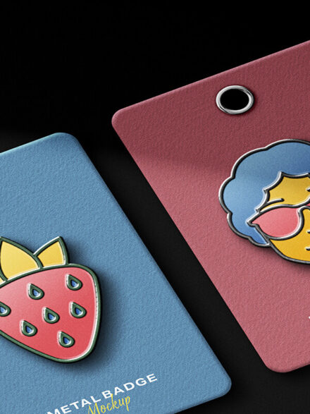Enamel Pin Logo Mockups Graphics - Image 7