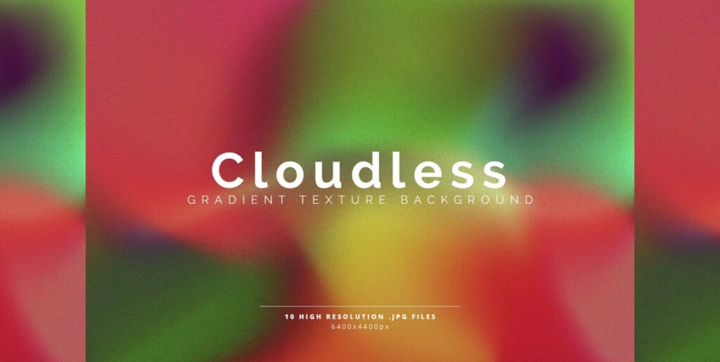 Cloudless Gradient Texture Background Graphics - Image 1