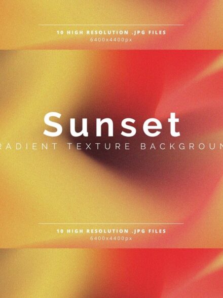 Sunset Gradient Texture Background Graphics - Image 10