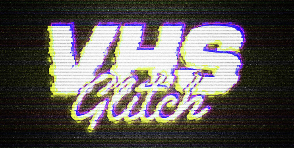 VHS Error Glitch Effect Extra - Image 1
