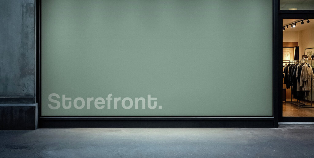 Storefront Window Billboard Mockup Graphics - Image 1