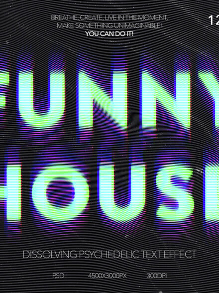 Dissolving Psychedelic Text Effect Extra - Image 10