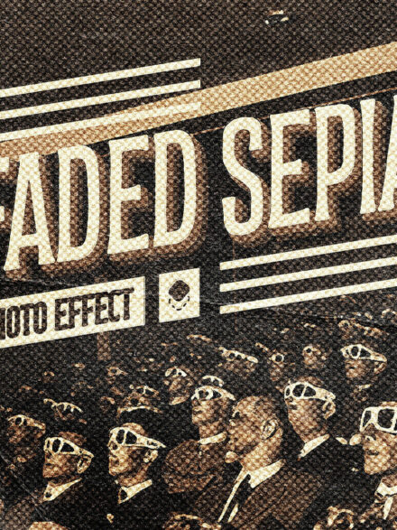 Faded Sepia Photo Effect Extra - Image 12