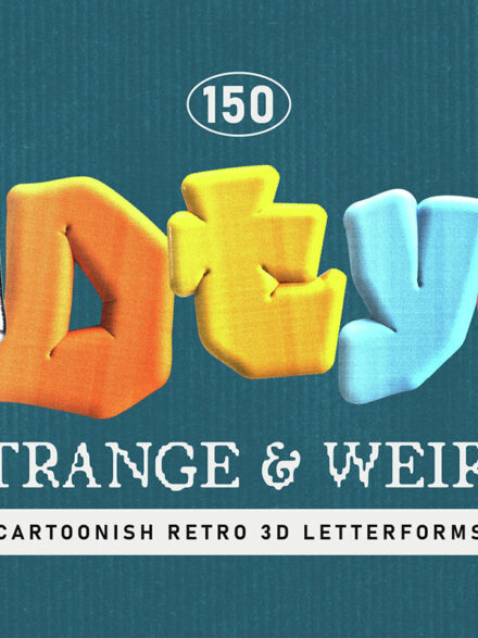 ODDTYPE Retro Letterforms Graphics - Image 4