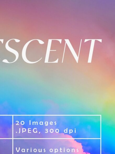 Iridescent Sky Backgrounds Graphics - Image 1