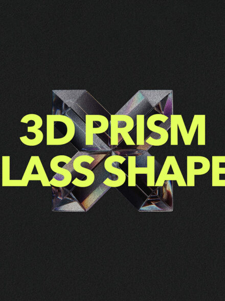 3D Prism Glass Shapes Graphics - Image 1