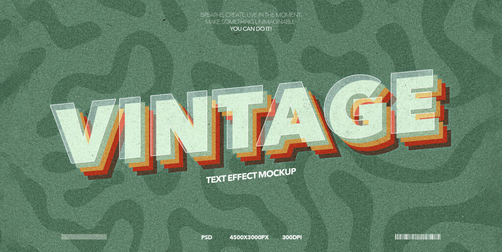 Vintage Text Effect Extra - Image 1