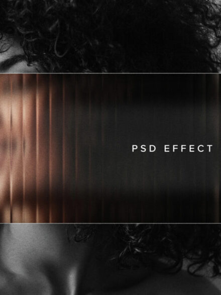 Reeded Glass Distortion Image Effect Mockup Extra - Image 11