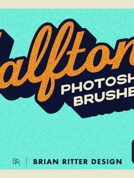 Halftone Photoshop Brushes Extra - Image 11
