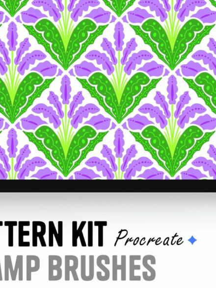 Pattern Kit Procreate Stamp Brushes Extra - Image 2