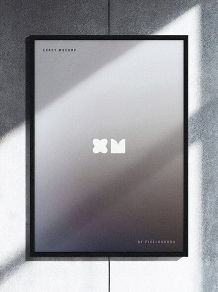 Office Poster Mockup Graphics - Image 1