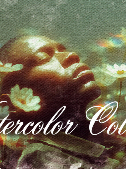 Watercolor Collage Photo Effect Extra - Image 1
