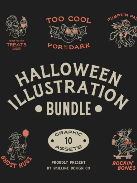 Halloween Illustration Bundle Graphics - Image 5