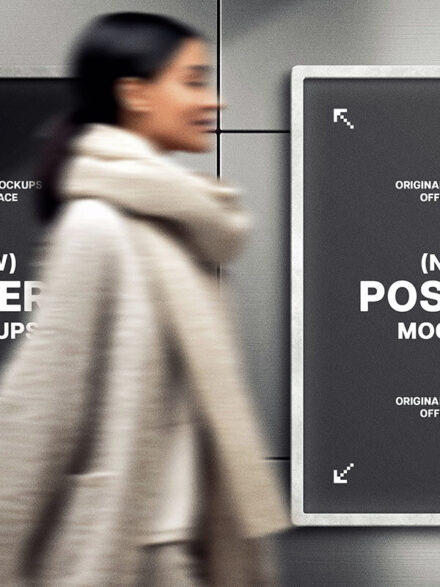 Metal Poster Mockups Graphics - Image 7