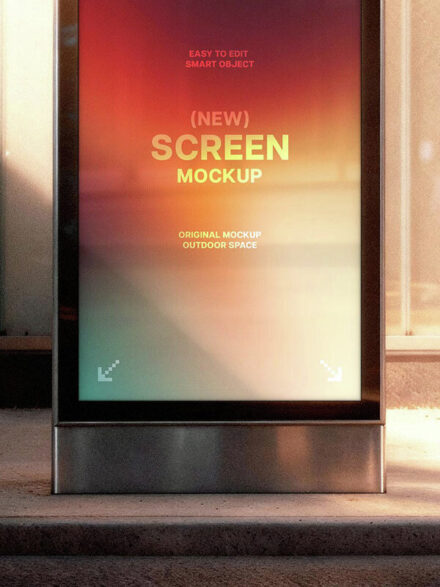 Golden Hour Digital Sigange Mockup Graphics - Image 5