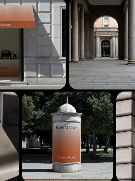 Branding Identity Mockups Keystone Series 1 Graphics - Image 2