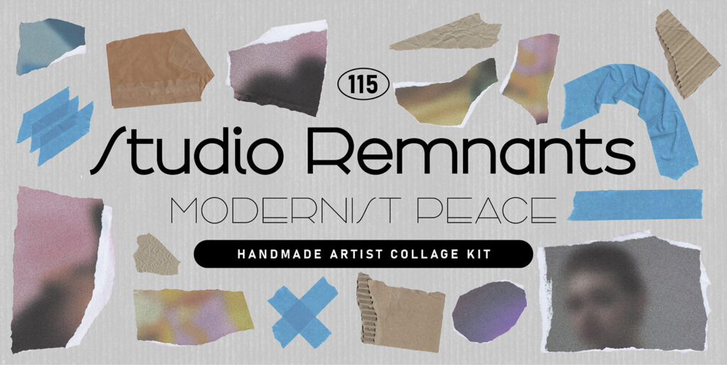 Studio Remnants Collage Kit Graphics - Image 1